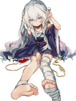 Tôi trở thành loli tóc trắng
