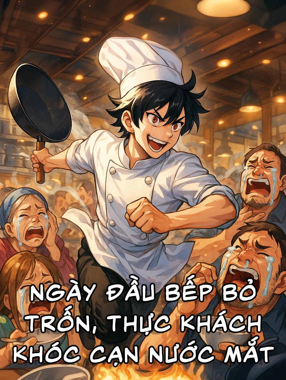 Ngày Đầu Bếp Bỏ Trốn, Thực Khách Khóc Cạn Nước Mắt